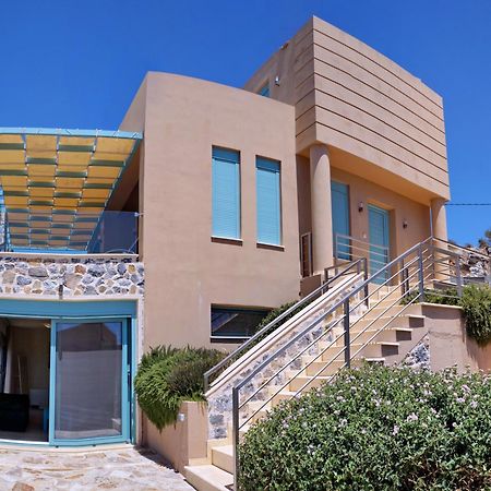 Ouzo Panoramic Houses 1, With Private Pool Plomari ภายนอก รูปภาพ