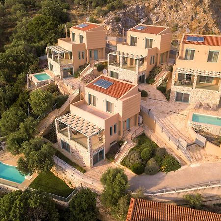 Ouzo Panoramic Houses 1, With Private Pool Plomari ภายนอก รูปภาพ