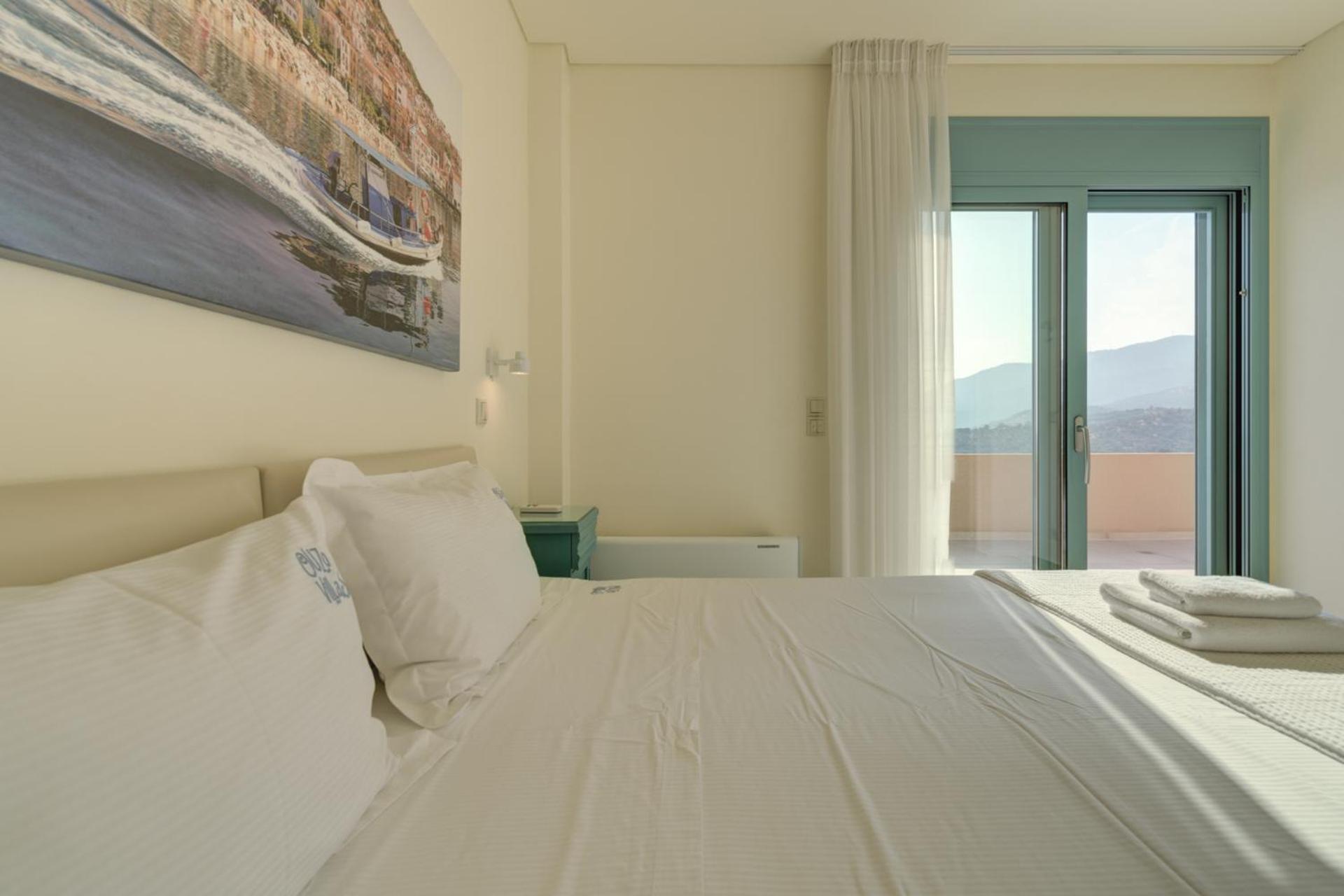 Ouzo Panoramic Houses 1, With Private Pool Plomari ภายนอก รูปภาพ