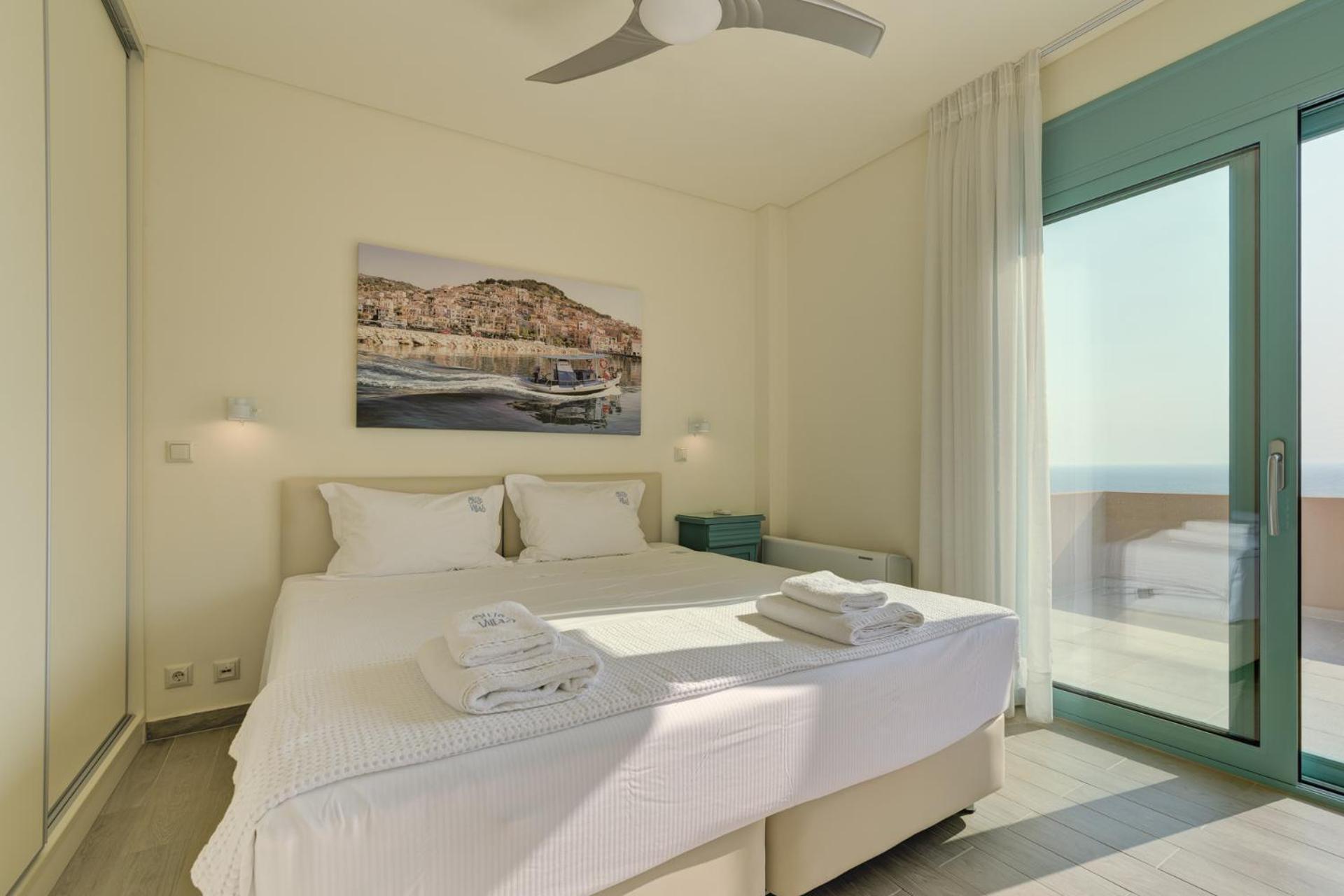 Ouzo Panoramic Houses 1, With Private Pool Plomari ภายนอก รูปภาพ