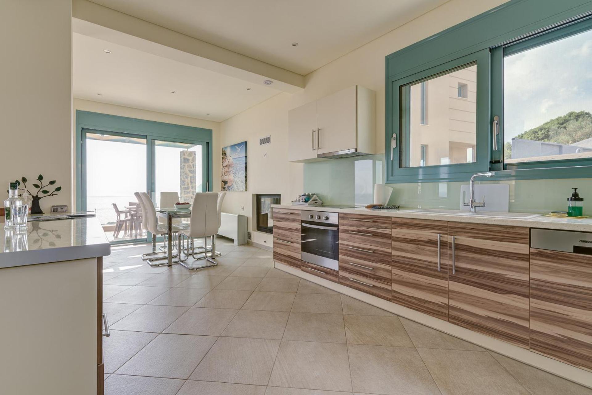 Ouzo Panoramic Houses 1, With Private Pool Plomari ภายนอก รูปภาพ