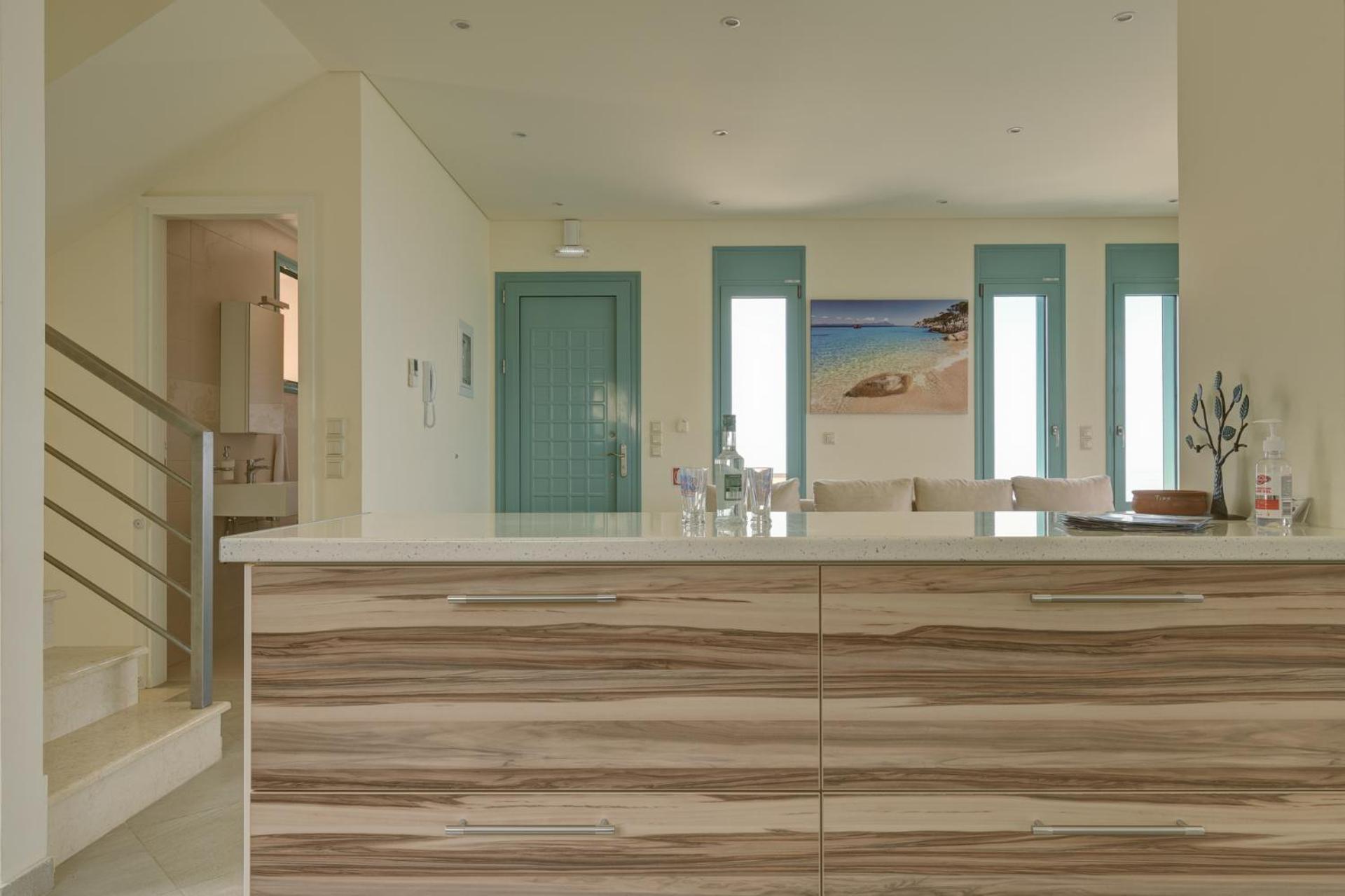 Ouzo Panoramic Houses 1, With Private Pool Plomari ห้อง รูปภาพ