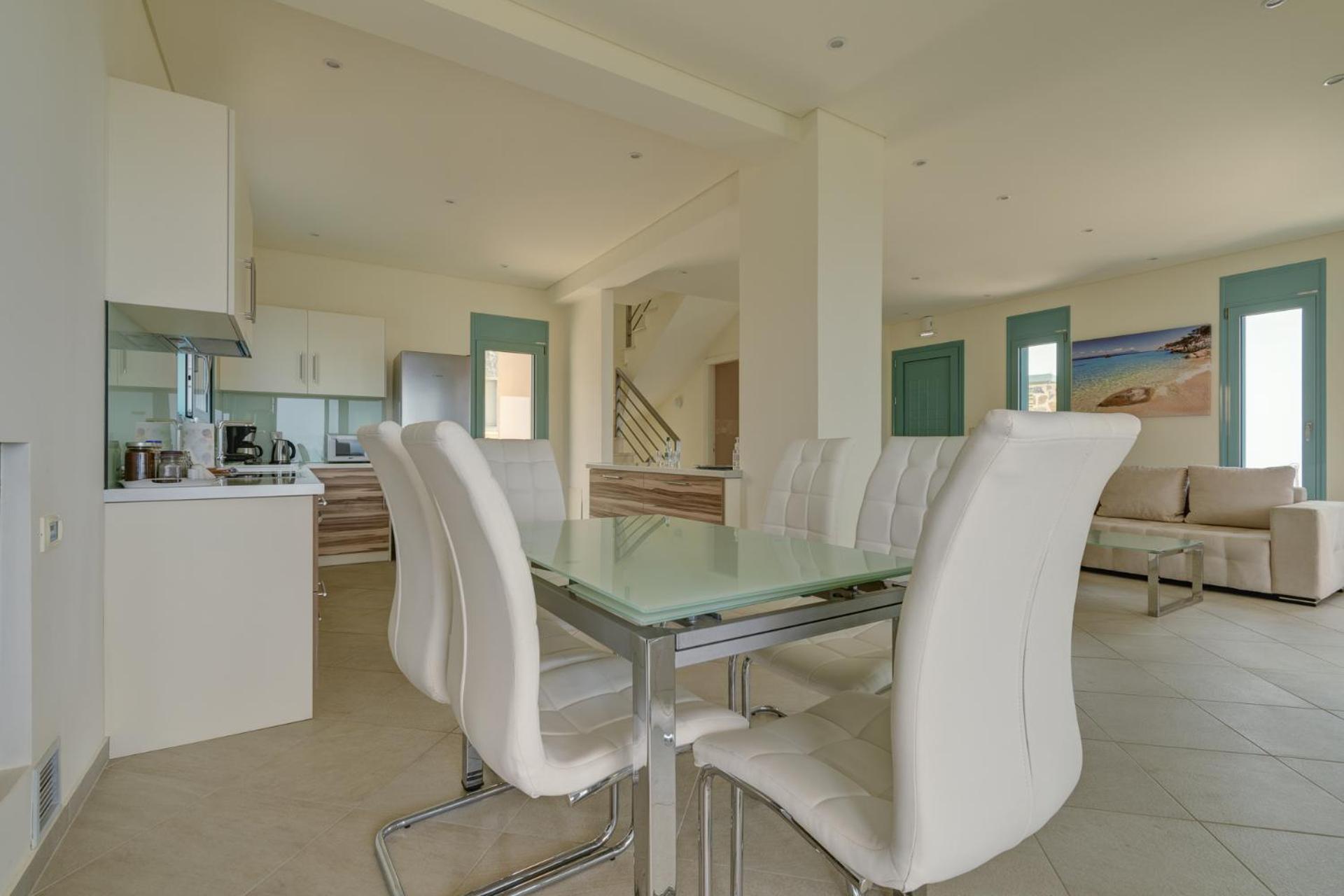 Ouzo Panoramic Houses 1, With Private Pool Plomari ห้อง รูปภาพ