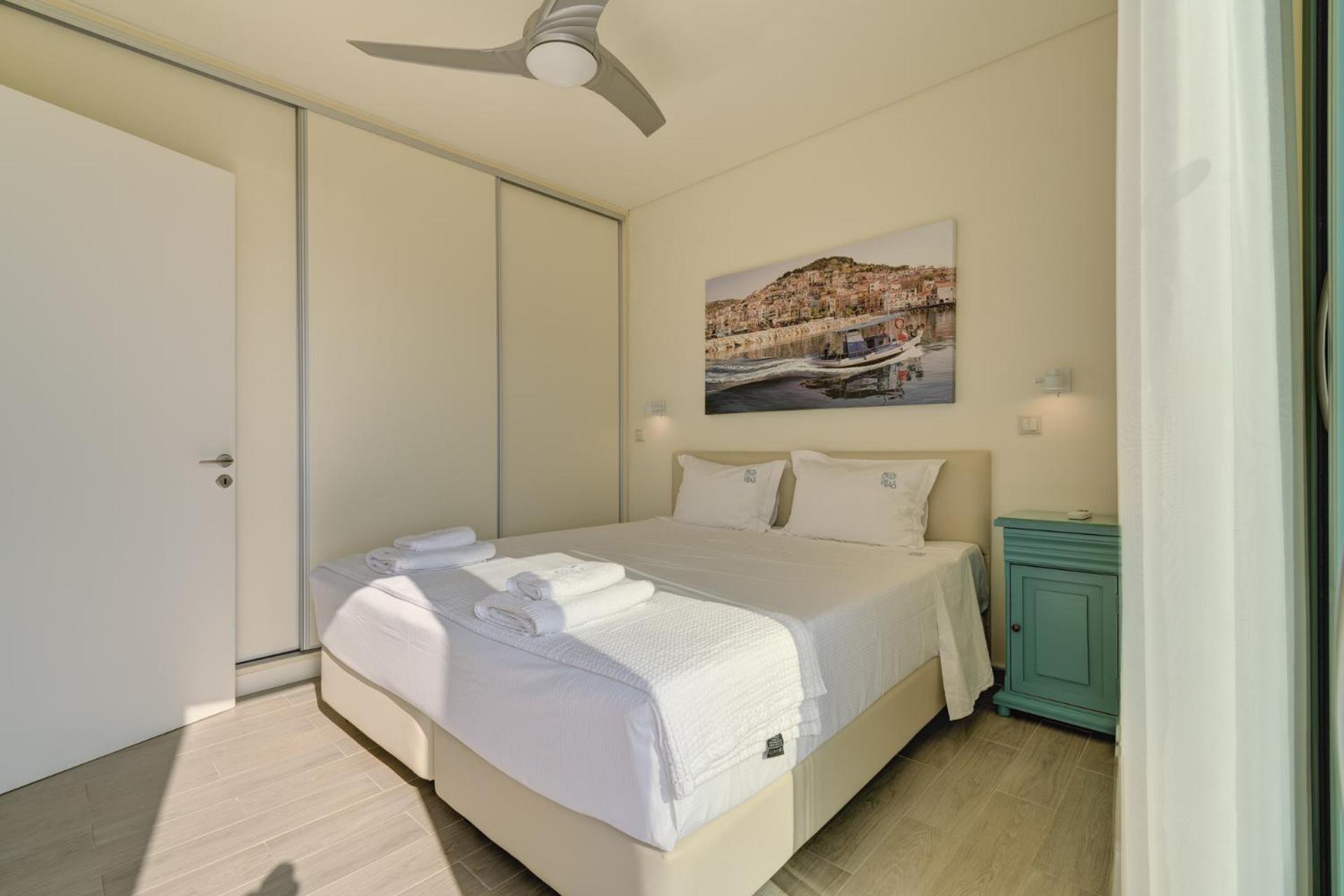 Ouzo Panoramic Houses 1, With Private Pool Plomari ห้อง รูปภาพ